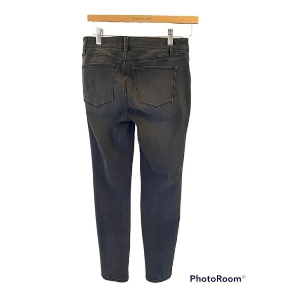 whitehouse black market denim with embroidery size 2 Skinny Ankle - Picture 2 of 5